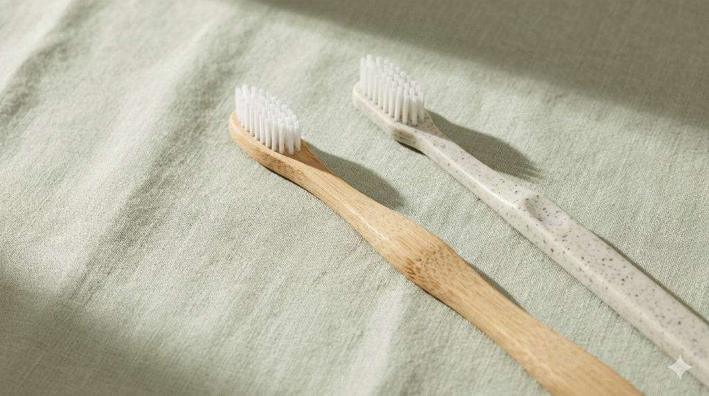 Bamboo or Recycled-Content Toothbrush